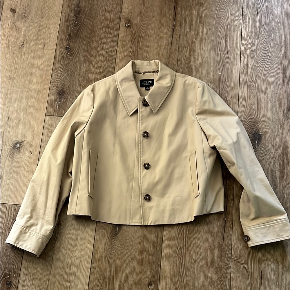 J.Crew Cropped Trench